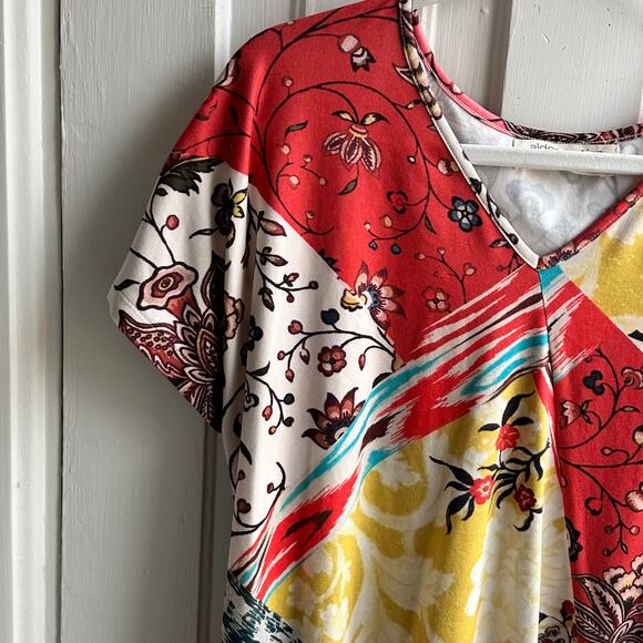 Anthropologie Aldomartins Charlize Tie Front Top - Picture 4 of 8